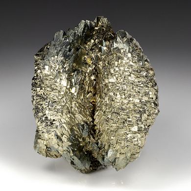 Marcasite epitaxial on Arsenopyrite