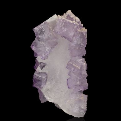 Fluorite on Celestine