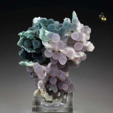 QUARTZ var. AMETHYST - grape agate