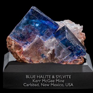 Blue Halite & Sylvite