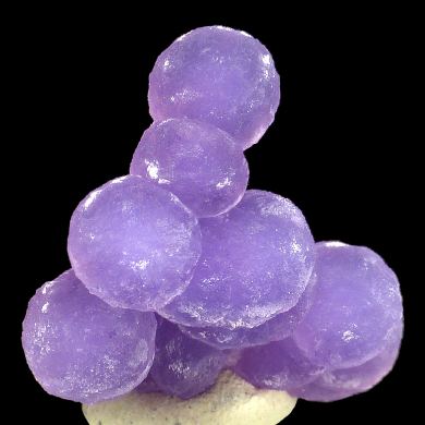 Quartz var. grape amethyst