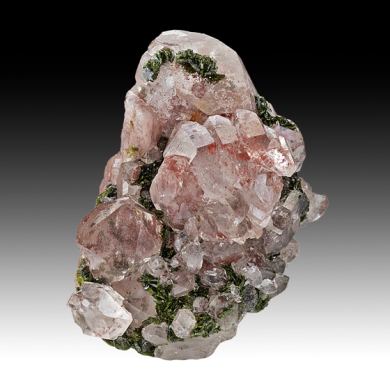 Quartz with Epidote, Hematite