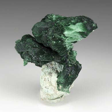 Malachite after Azurite