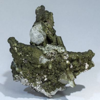 Topaz with Arsenopyrite, Muscovite and Quartz