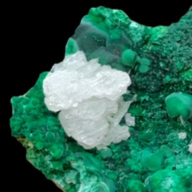 Cerussite, malachite 