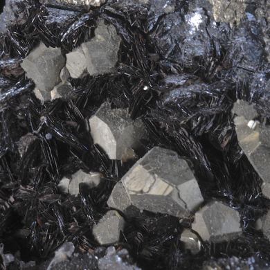 Pyrite and Hematite - classic locale