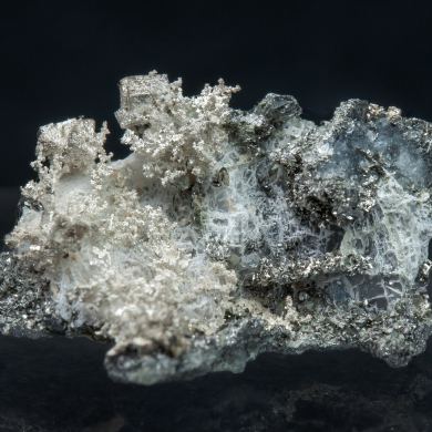 Silver with Calcite and Löllingite
