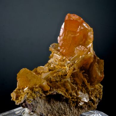 Wulfenite with Mimetite - classic USA