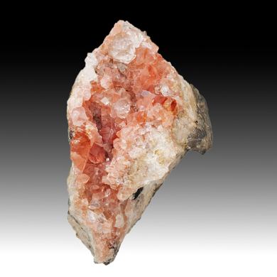Rhodochrosite with Quartz