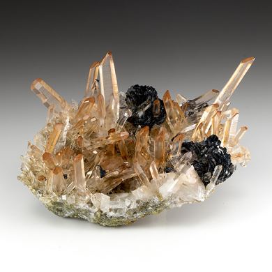 Quartz with Hematite