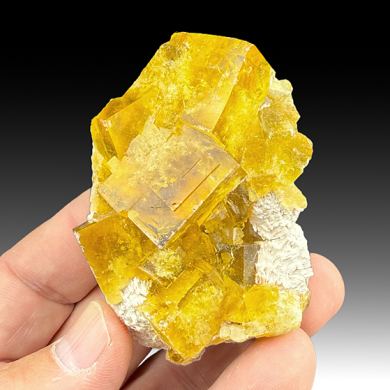 Fluorite with Barite