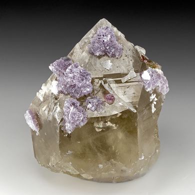 Lepidolite with Quartz