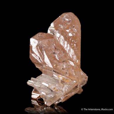 Cerussite (twinned) on Cerussite