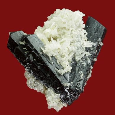 Ilvaite with Quartz