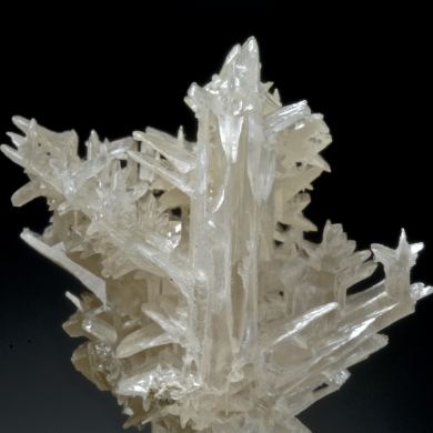 Cerussite - snowflake twinned crystal