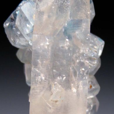 Euclase on Quartz