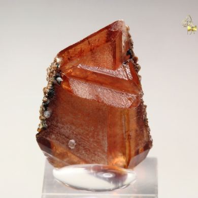 gemmy RHODOCHROSITE twinned
