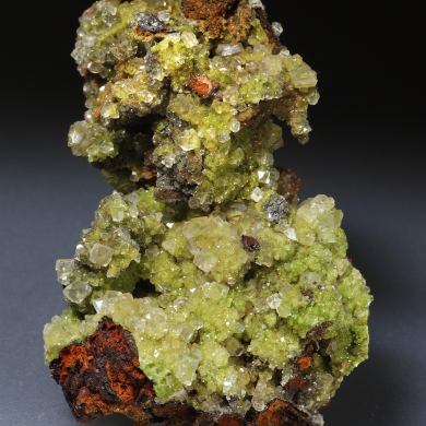 Duftite, Calcite
