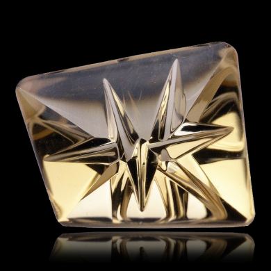Prase Quartz 5,87 ct 