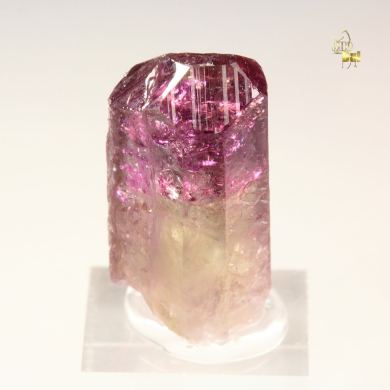 gem VESUVIANITE with RASPBERRY CAP