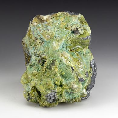Segnitite with Beudantite, Mimetite, Chrysocolla, Quartz, Tetrahedrite