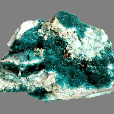 Dioptase with Chrysocolla