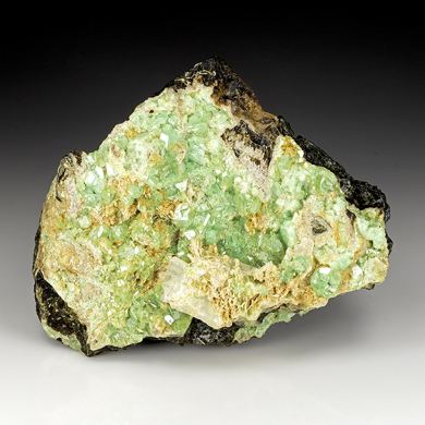 Andradite var. Demantoid