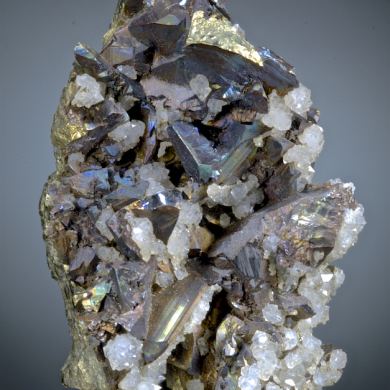 Chalcopyrite with Quartz - classic British