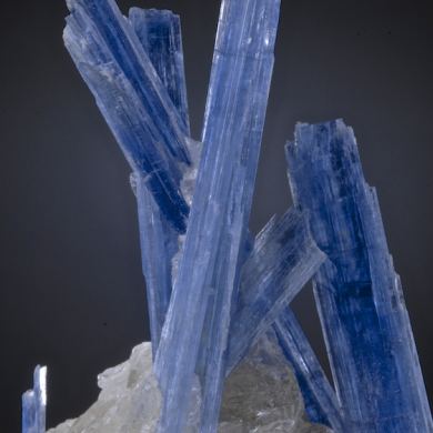 Kyanite on Quartz