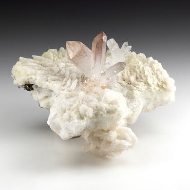 Quartz with Calcite