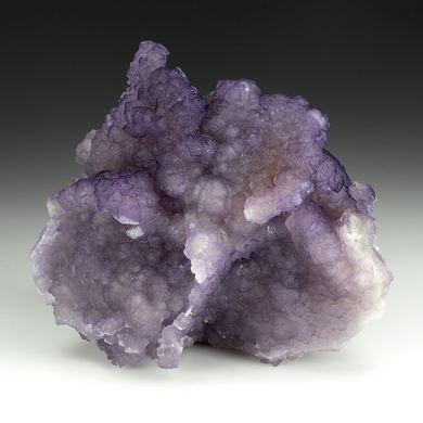 Fluorite on Quartz after Calcite