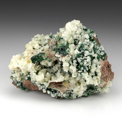 Cerussite with Malachite