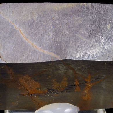 Goethite pseudomorph after pyrite