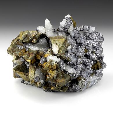 Tetrahedrite with Chalcopyrite, Quartz, Galena