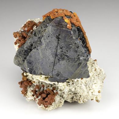 Sphalerite with Siderite, Quartz