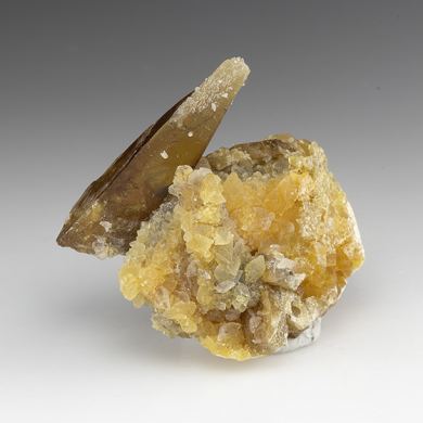 Barite with Calcite