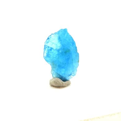 Neon blue Apatite. 0.77 ct.