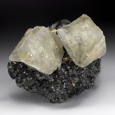 Fluorite with Magnetite