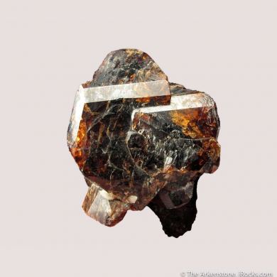 Zircon (fluor.) on Biotite and Hornblende