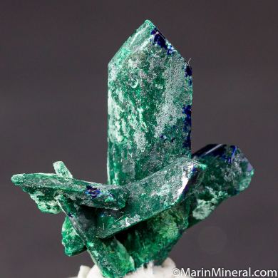 Malachite after Azurite