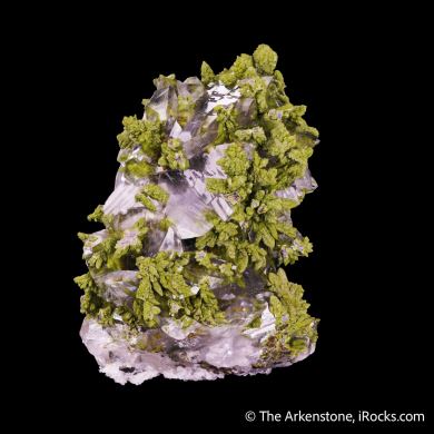 Calcite with Mottramite