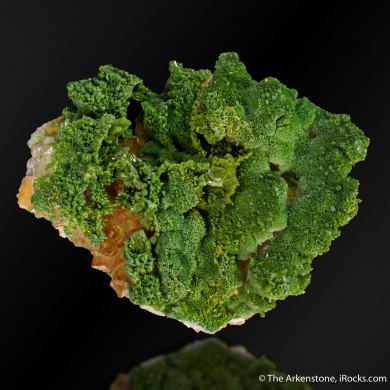 Pyromorphite on Quartz