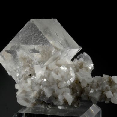 Fluorite (colorless) and Dolomite