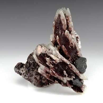 Calcite with Hematite, Chalcopyrite