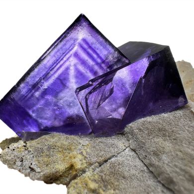 Fluorite, dolomite
