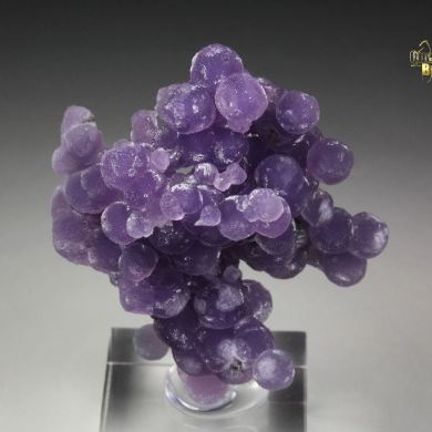 QUARTZ var. AMETHYST - grape agate