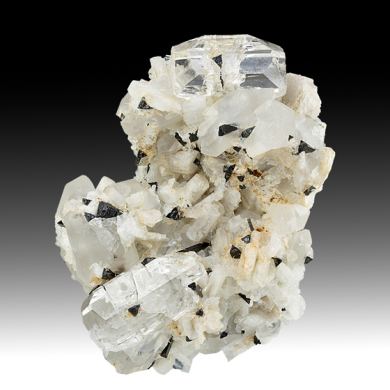 Topaz with Albite, Quartz