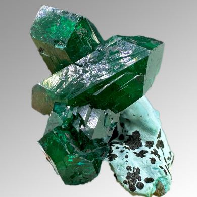 Dioptase, chrysocolla