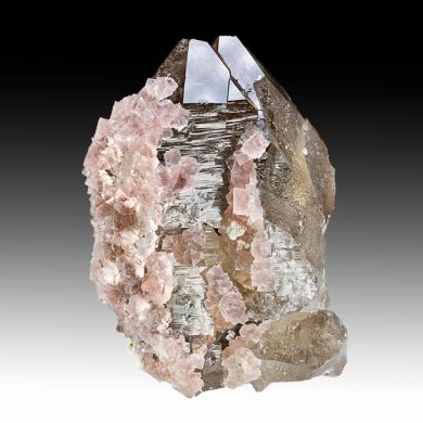 Fluorite with Quartz