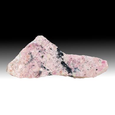 Pyroxmangite with Pyrite
